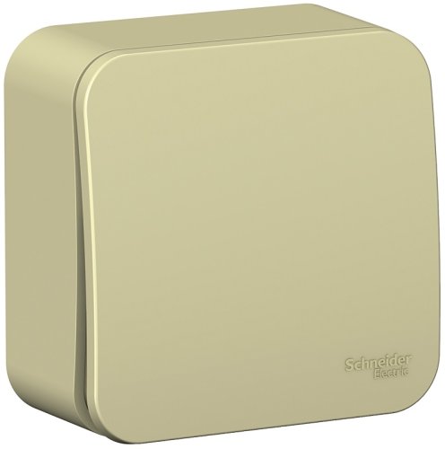 Выключатель кнопочный накладной Systeme Electric Blanca 1-кл. бежевый фото Выключатель кнопочный накладной Systeme Electric Blanca 1-кл. бежевый картинка